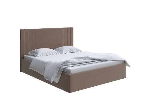 Кровать 140х200 Liberty - Аккуратная мягкая кровать в обивке из мебельной ткани