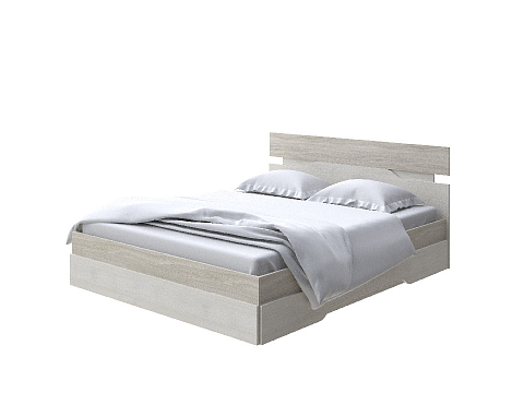 Кровать с мягким изголовьем Milton - Современная кровать с оригинальным изголовьем.