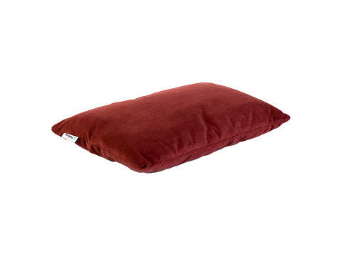 Подушка декоративная прямоугольная из ткани 30x50 Ткань: Велюр Forest 13 Красный - Декоративная подушка прямоугольной формы из ткани