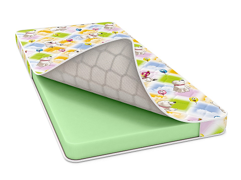 Матрас Baby Sweet 60x130  Print - Беспружинный матрас для детей с рождения. Использованы безопасные материалы. 