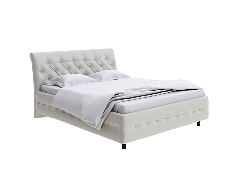 Кровать с высоким изголовьем Next Life 4 - Классическая кровать с изогнутым изголовьем и глубокой пиковкой