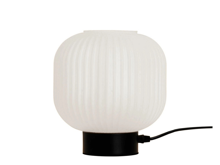 Настольная лампа Viokef Astor - Настольная лампа в стиле модерн с белым стеклянным плафоном