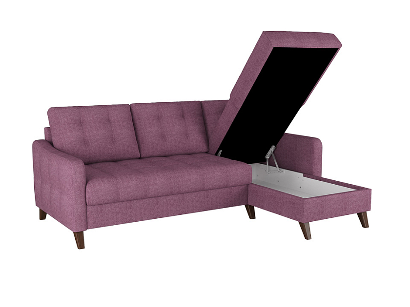 Угловой диван-кровать Nordic (левый, правый) 140x195 Ткань Lounge 15 - Интерьерный диван в стиле «модерн» обладает облегченным корпусом.